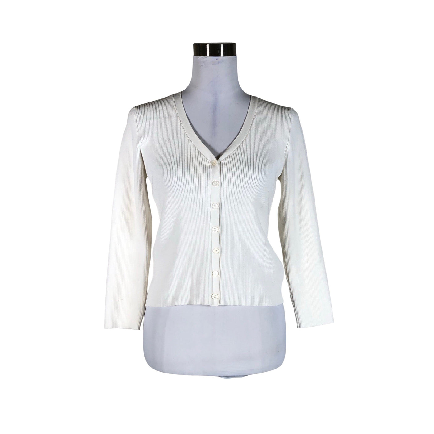 Unisex Andiata - Kardigan, suurus 38 - Looduslik valge (1)