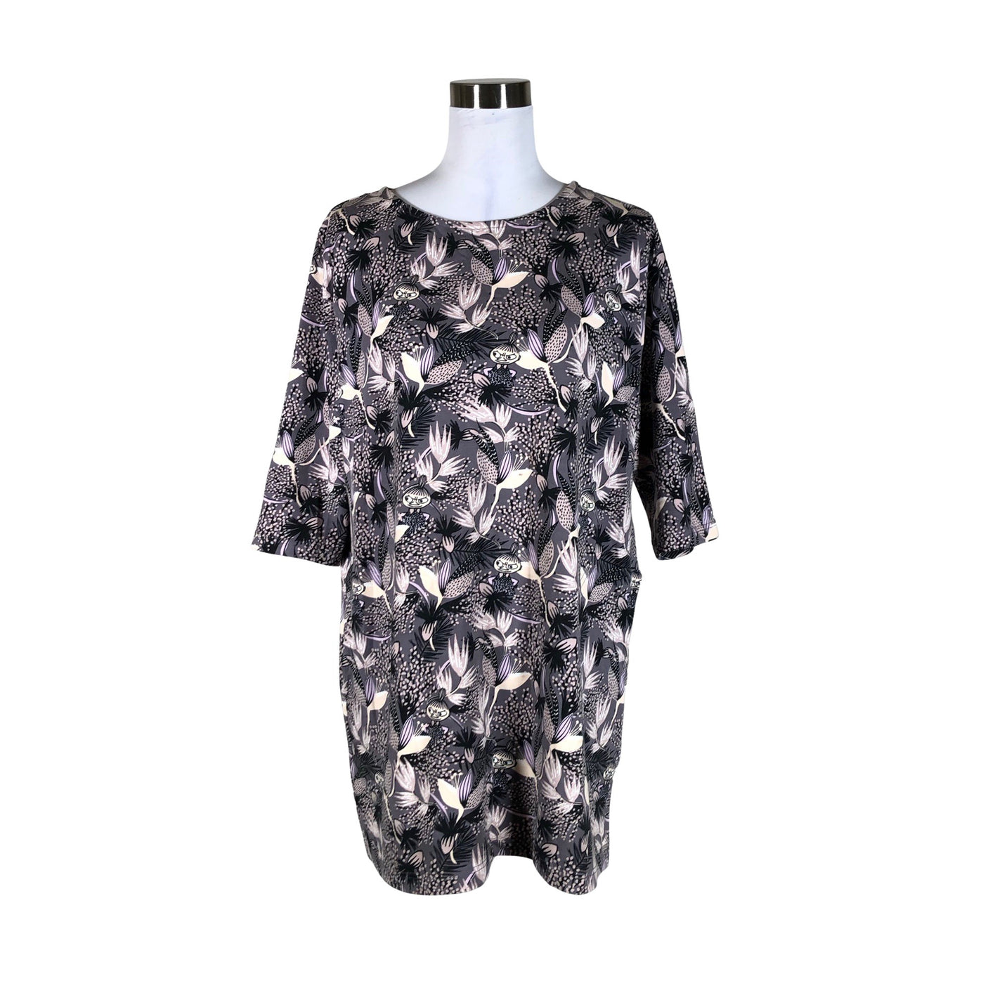 Unisex Martinex - Trikotaažist kleit, suurus 40 - Hall (1)