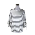Unisex Cut & Pret - Trikotaažist pluus, suurus 38 - Valge ()