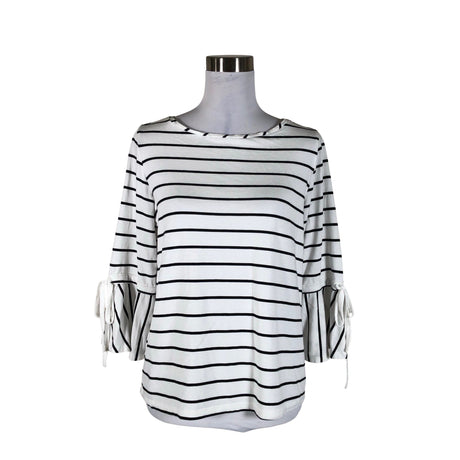 Unisex Cut & Pret - Trikotaažist pluus, suurus 38 - Valge ()
