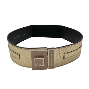Unisex Karen Millen - Nahkvöö, suurus Suurus puudub - Kuld (1)