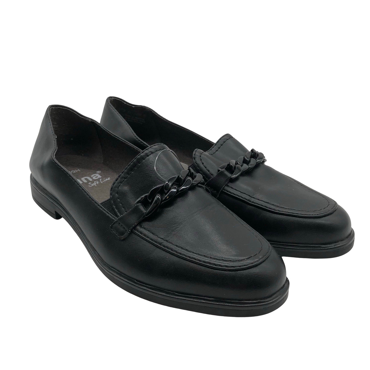 Unisex Jana - Mokassiinid, suurus 39 - Must (2)