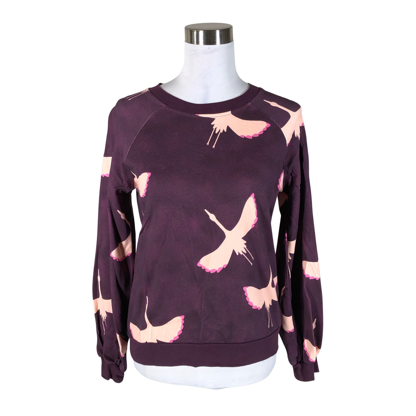 Unisex Yo Zen - Trikotaažist pluus, suurus 36 - Lilla (1)