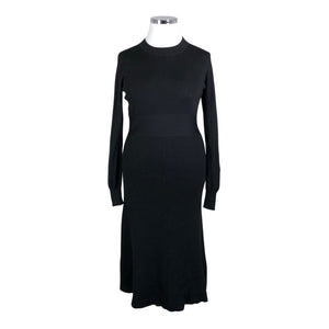 Unisex Arket - Kootud kleit, suurus 40 - Must (1)