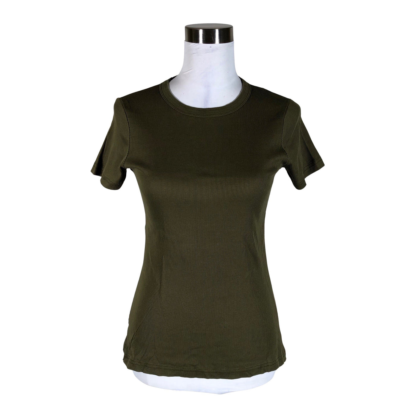 Unisex Organic Basics - T-särk, suurus 36 - Roheline (1)