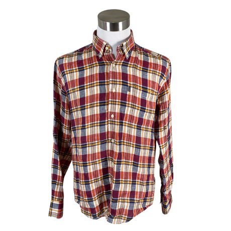Unisex Barbour - Triiksärk, suurus L - Veinipunane ()