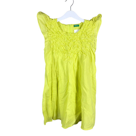 Unisex Benetton - Mitteveniv kleit, suurus 122 - 128 - Kollane ()