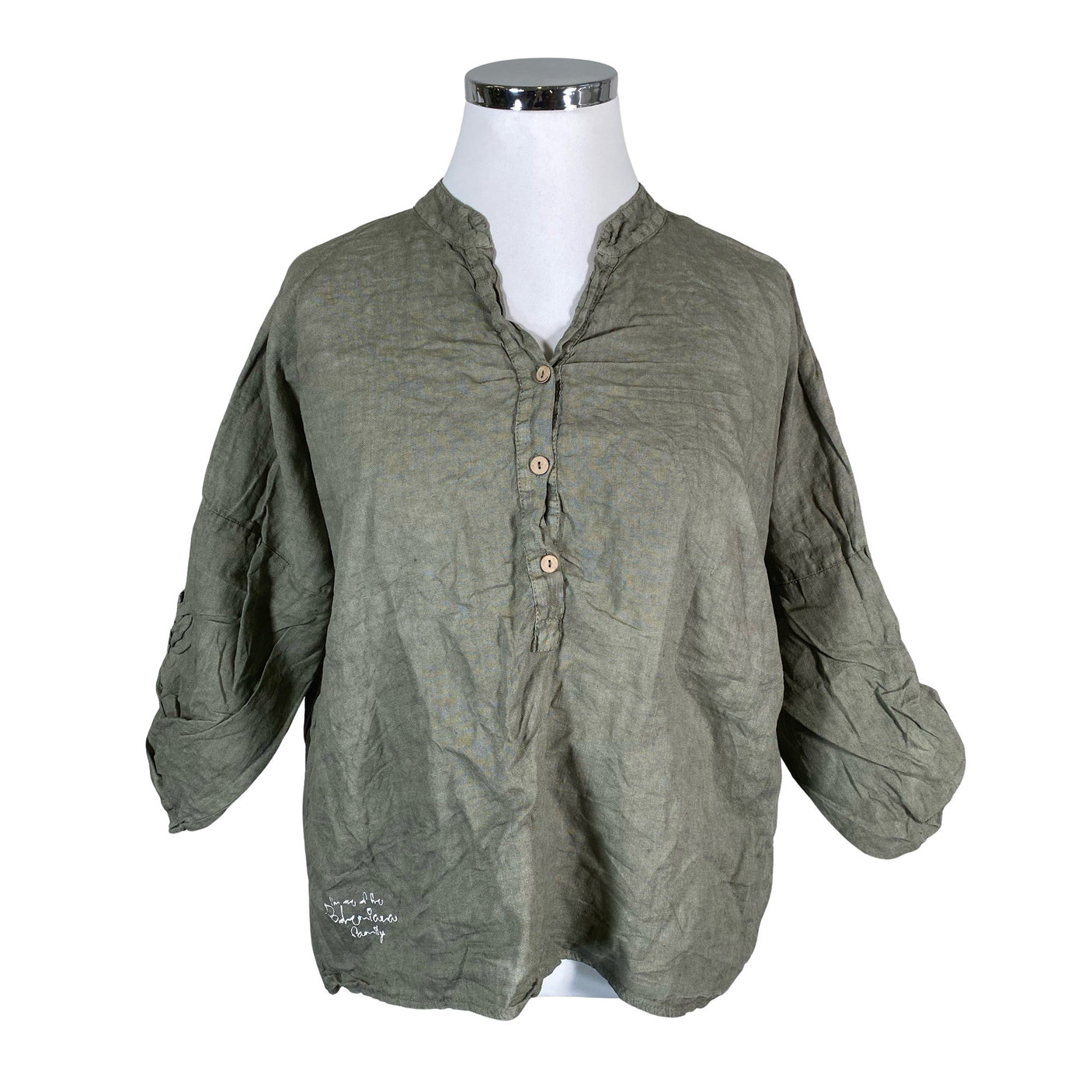 Unisex Bohemiana - Pluus, suurus 44 - Roheline (1)