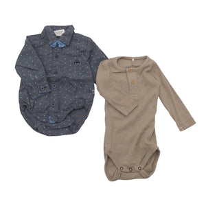 Unisex Name It - Bodi, suurus 56 - 62 - Beige (1)
