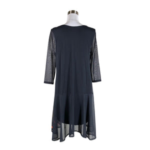 Unisex Desigual - Trikotaažist kleit, suurus 40 - Sinine (2)