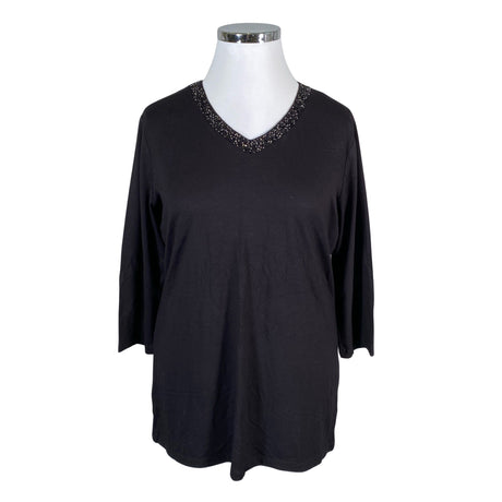 Unisex Aventura - Trikotaažist tuunika, suurus 42 - Must ()