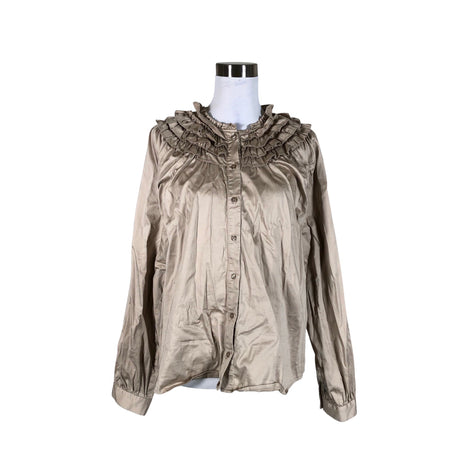 Unisex Minus - Pluus, suurus 40 - Beige ()