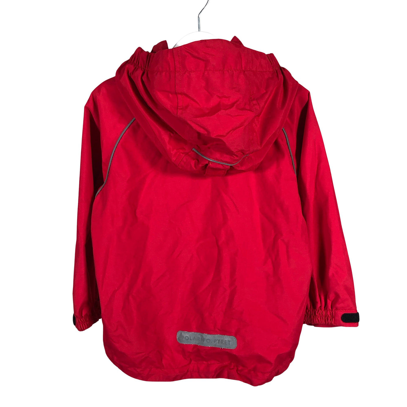 Unisex Polarn O. Pyret - Kevad-/sügisjope, suurus 104 - 110 - Punane (2)