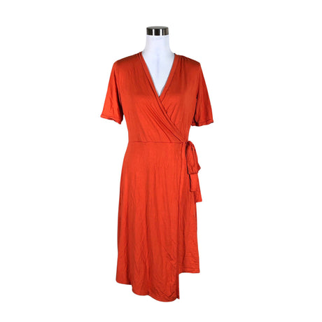 Unisex Ril's - Trikotaažist kleit, suurus 38 - Oranž ()