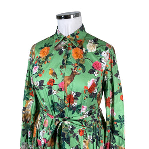 Unisex Camilla Thulin - Mitteveniv kleit, suurus 46 - Roheline (3)