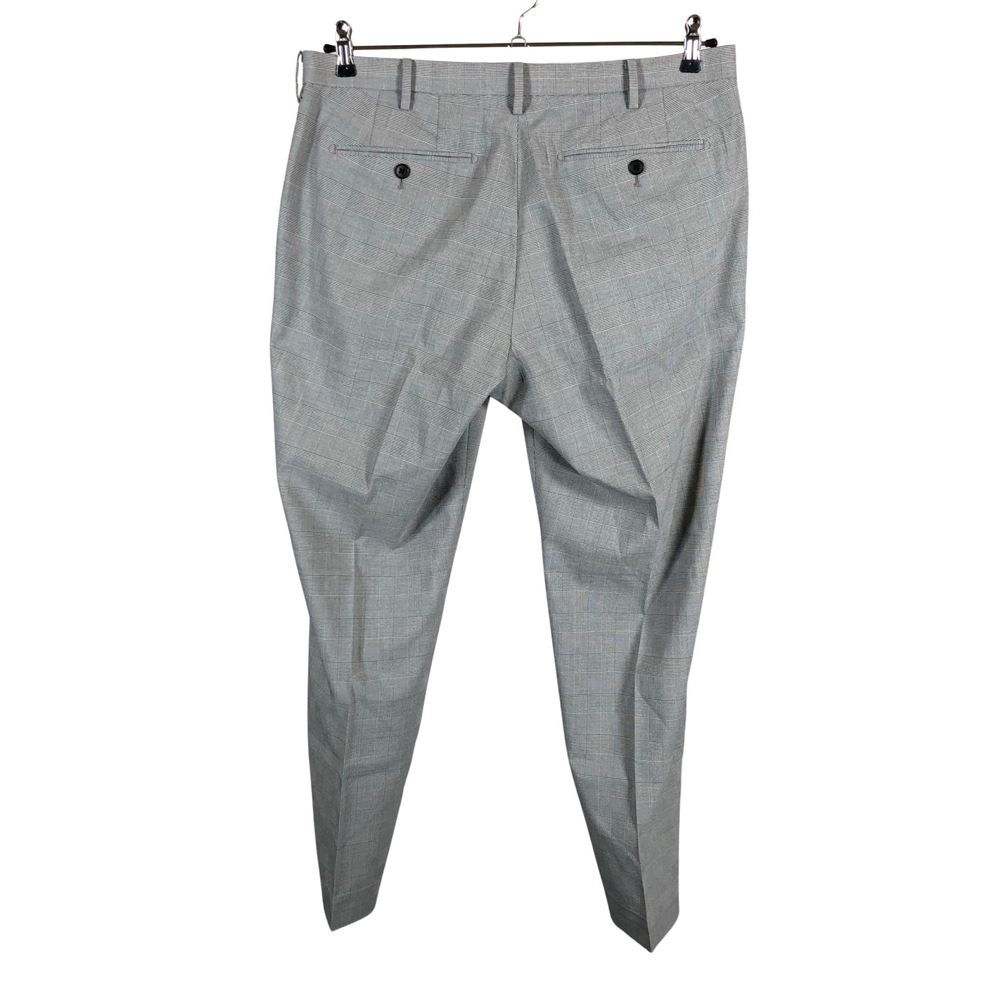 Unisex Uniqlo - Mittevenivad püksid, suurus W34 - Hall (2)