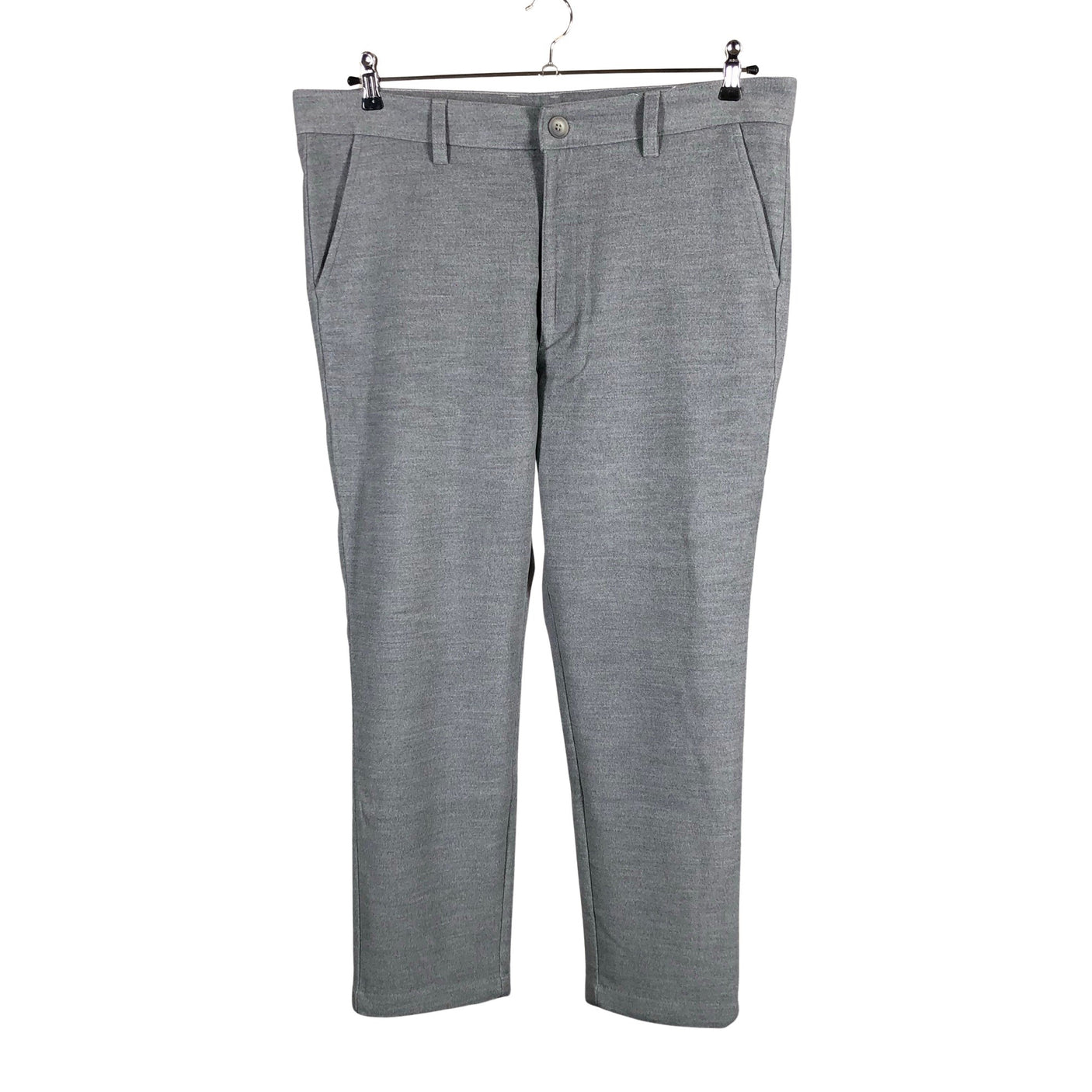 Unisex Knowledge Cotton Apparel - Mittevenivad püksid, suurus W34 - Hall (1)