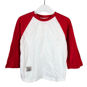 Unisex Laiska Ebba - Trikotaažist pluus, suurus 110 - 116 - Punane (1)