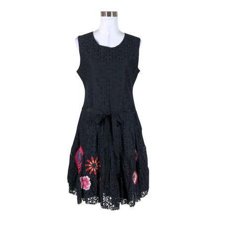 Unisex Desigual - Mitteveniv kleit, suurus 42 - Must ()