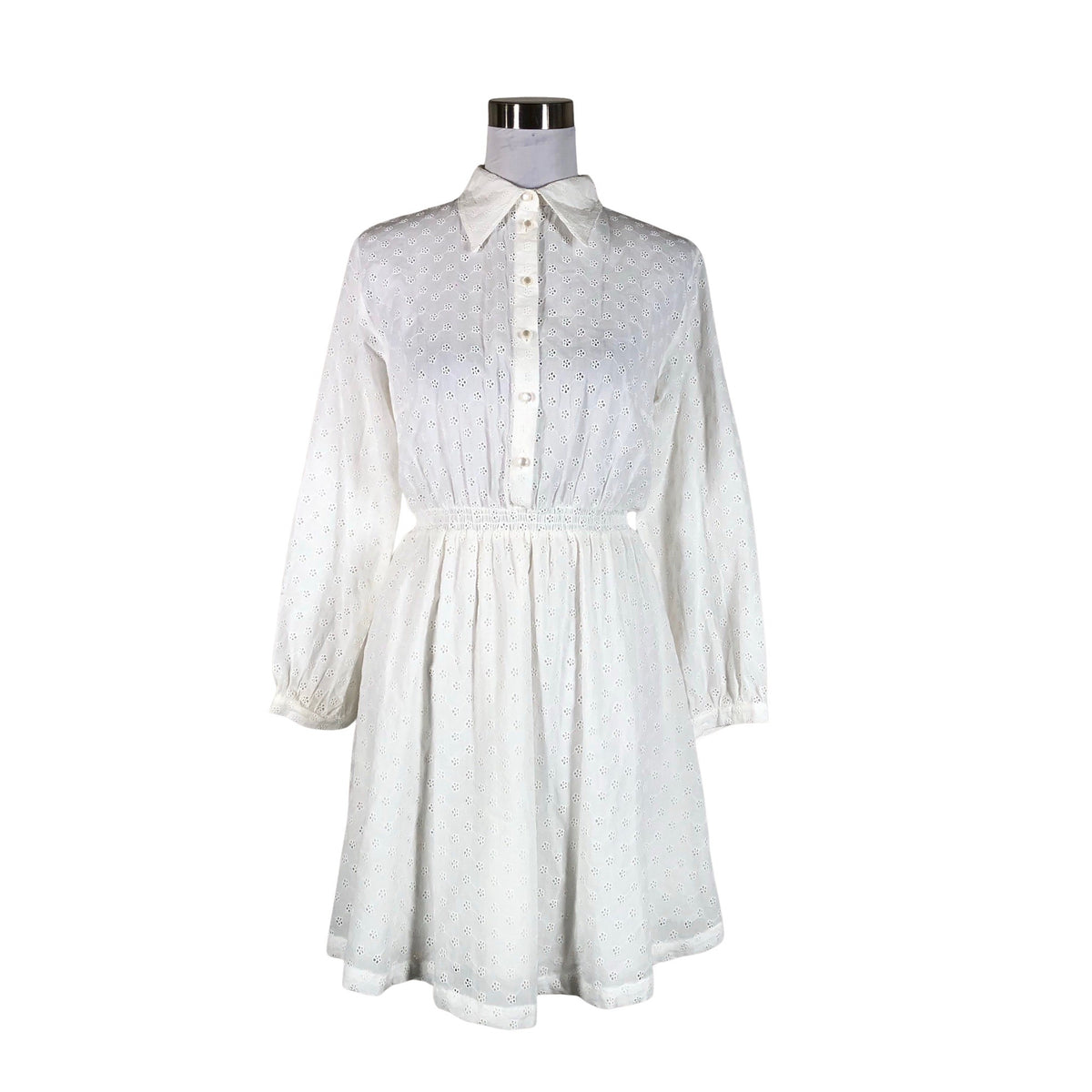 Unisex IVANAhelsinki - Mitteveniv kleit, suurus 40 - Valge (1)