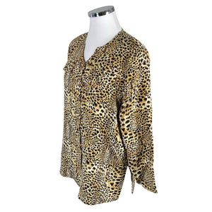 Unisex Järvi Muoti - Pluus, suurus 42 - Pruun (2)