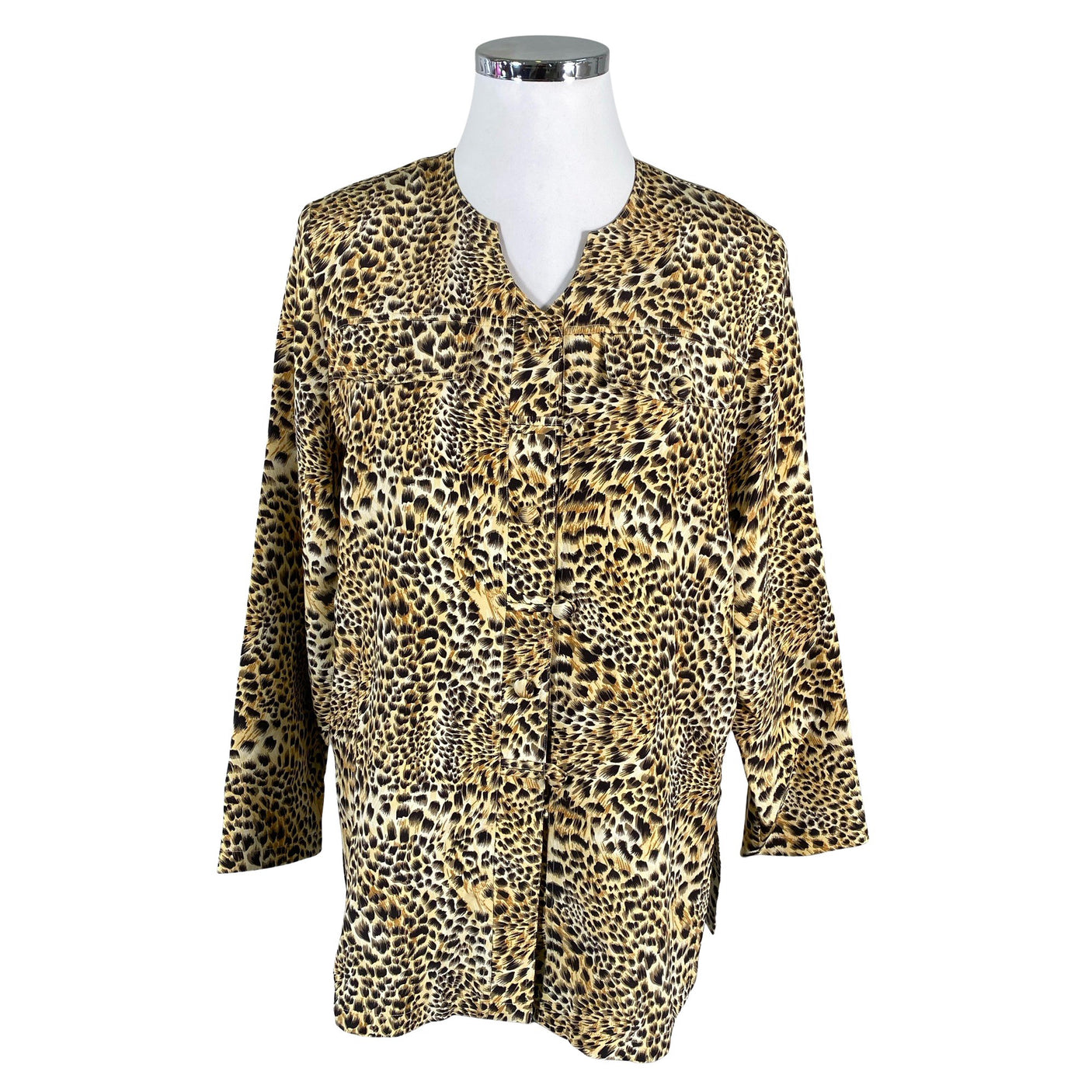 Unisex Järvi Muoti - Pluus, suurus 42 - Pruun (1)