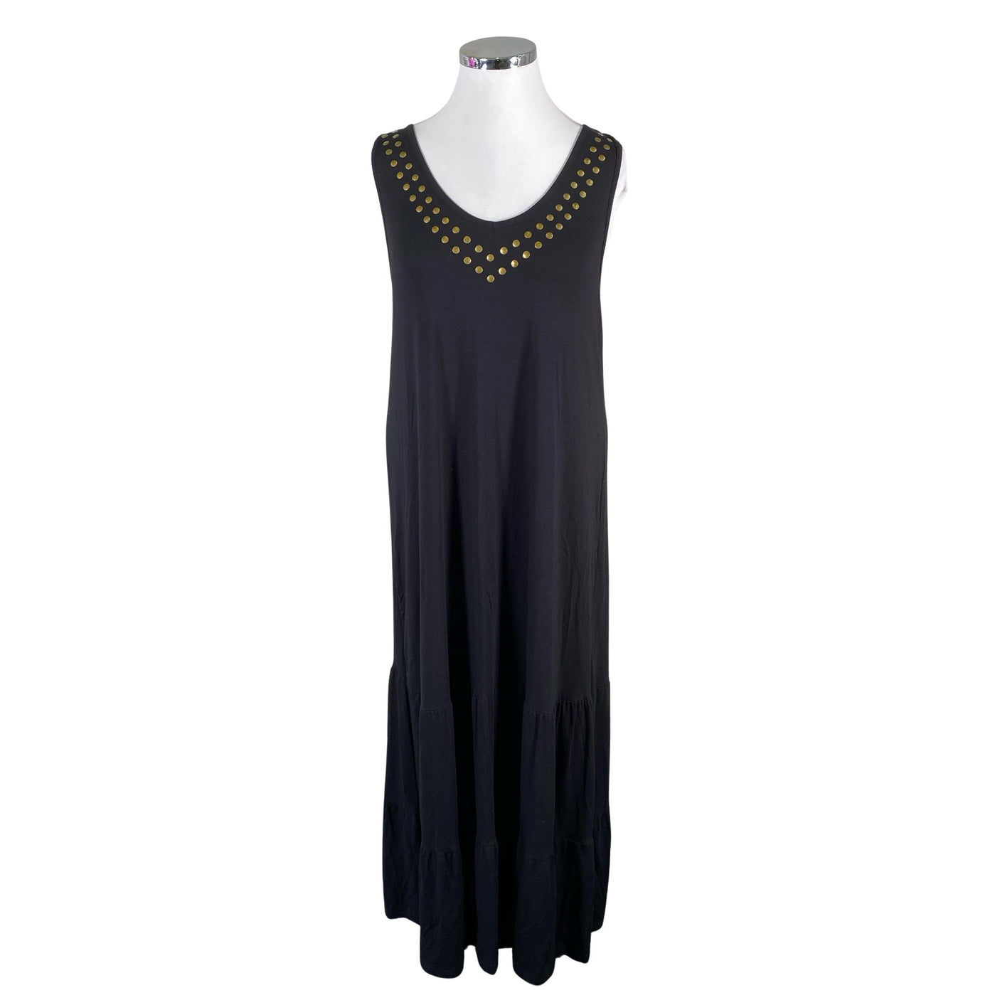 Unisex Zhenzi - Trikotaažist kleit, suurus 46 - Must (1)