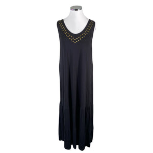 Unisex Zhenzi - Trikotaažist kleit, suurus 46 - Must (1)