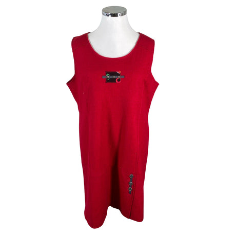 Unisex L'evolution - Kootud kleit, suurus 48 - Punane ()