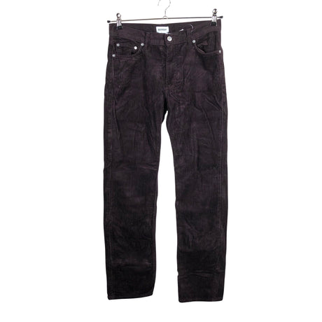 Unisex Weekday - Sametpüksid, suurus W28 - Veinipunane ()
