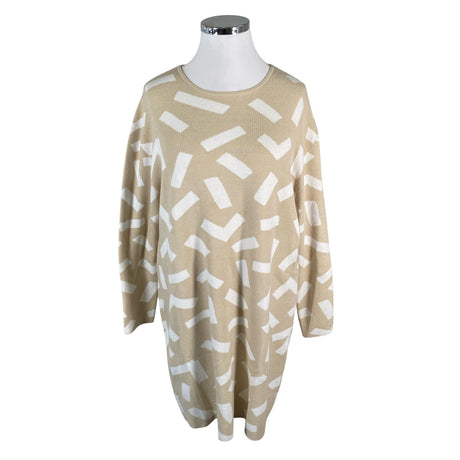 Unisex Nanso - Kootud kleit, suurus 44 - Beige ()