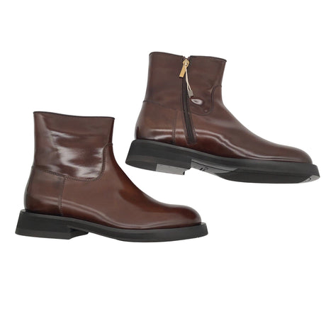 Unisex Santoni - Poolsaapad, suurus 39 - Pruun ()