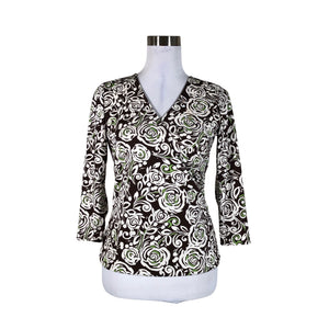 Unisex Sigrid Olsen - Pluus, suurus 36 - Pruun (1)