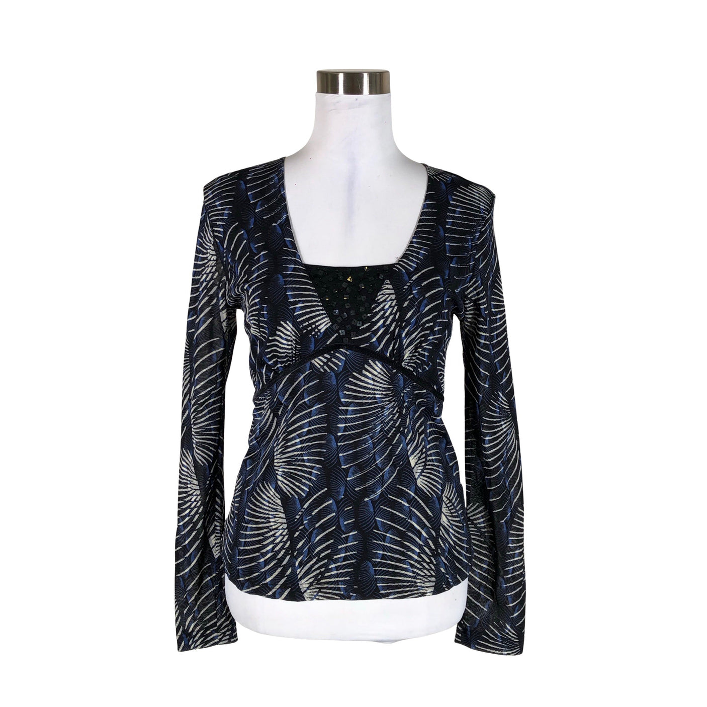 Unisex s.Oliver - Pluus, suurus 38 - Sinine (1)