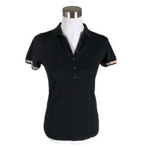 Unisex Burberry Brit - Polosärk, suurus 36 - Must (1)