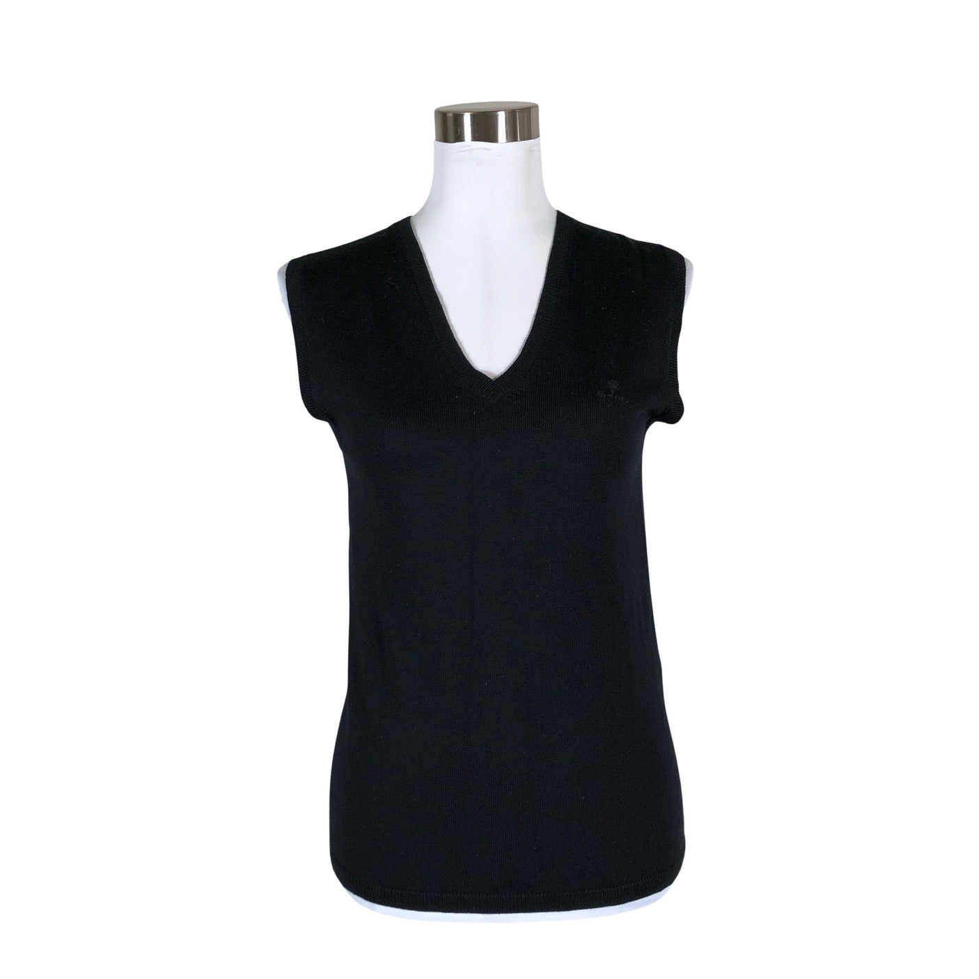 Unisex Sand - Kootud vest, suurus 38 - Must (1)