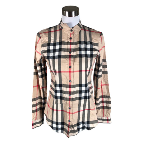 Unisex Burberry Brit - Triiksärk, suurus 36 - Pruun ()