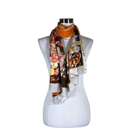 Unisex Marja Kurki - Õhuke sall, suurus Midi - Oranž ()