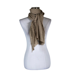 Unisex Balmuir - Õhuke sall, suurus Maxi - Beige (1)