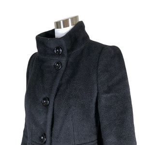 Unisex Manuela Conti - Villane mantel, suurus 34 - Must (3)
