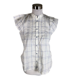 Unisex Gant - Lühikeste käistega pluus, suurus 36 - Valge (1)
