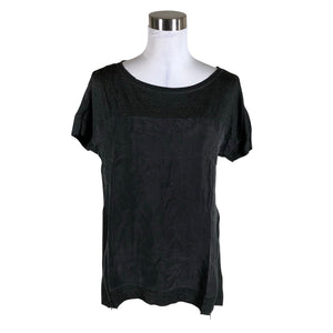Unisex s.Oliver - Lühikeste käistega pluus, suurus 40 - Hall (1)