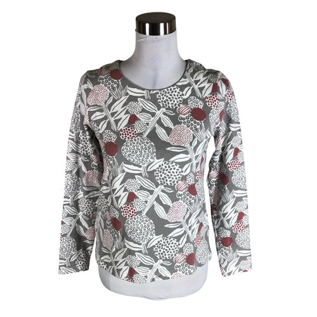 Unisex Nanso - Trikotaažist pluus, suurus 36 - Hall ()