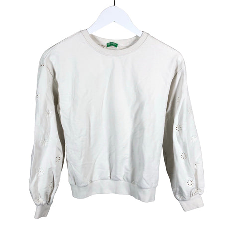 Unisex Benetton - Dressikangast pluus, suurus 164 - 170 - Valge ()