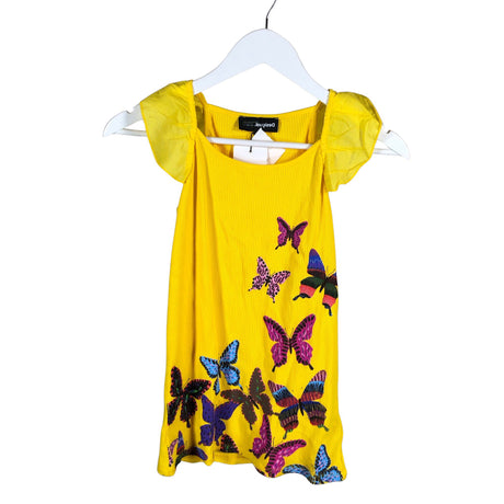 Unisex Desigual - Trikotaažist kleit, suurus 158 - 164 - Kollane ()