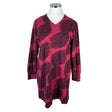 Unisex Nanso - Trikotaažist kleit, suurus 42 - Veinipunane ()