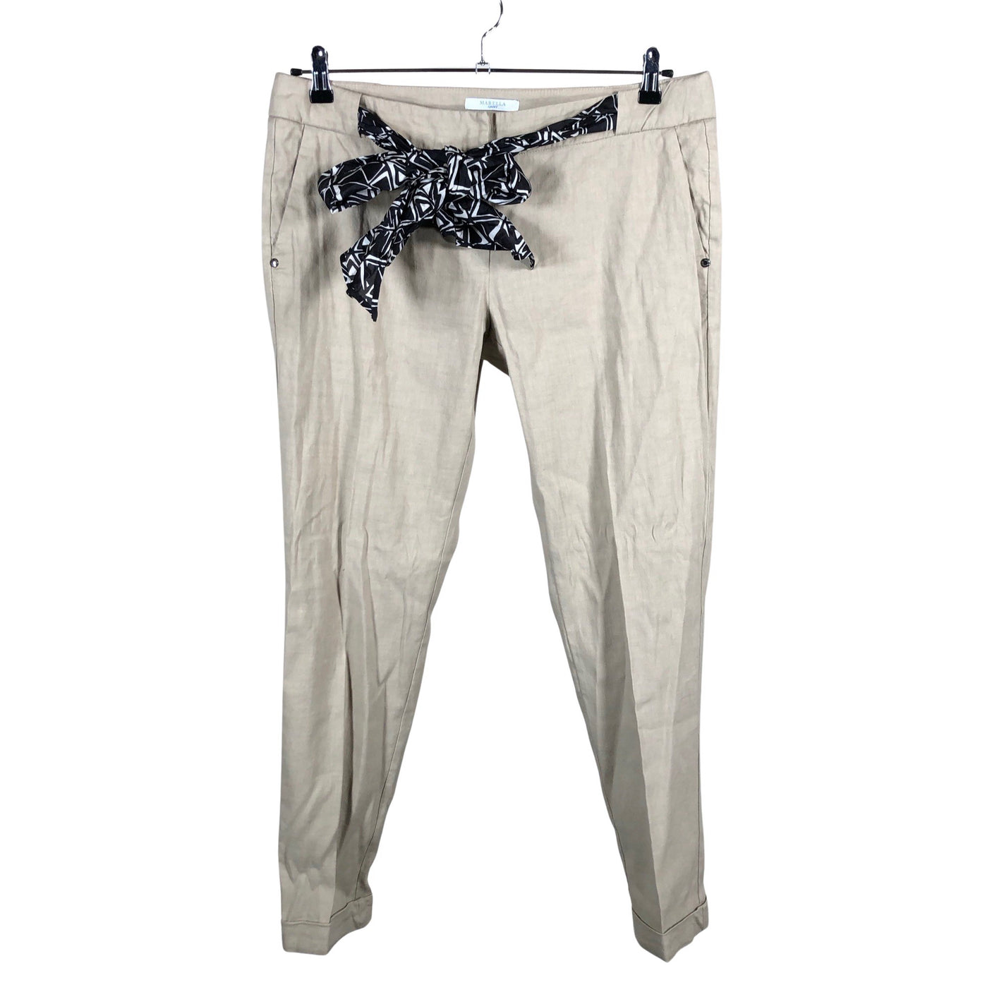 Unisex Marella - Mittevenivad püksid, suurus 42 - Beige (1)