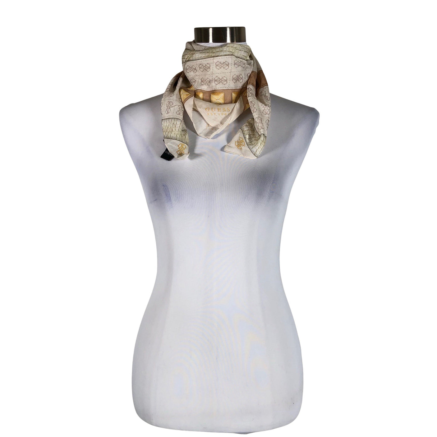 Unisex Guess - Õhuke sall, suurus Midi - Beige (1)