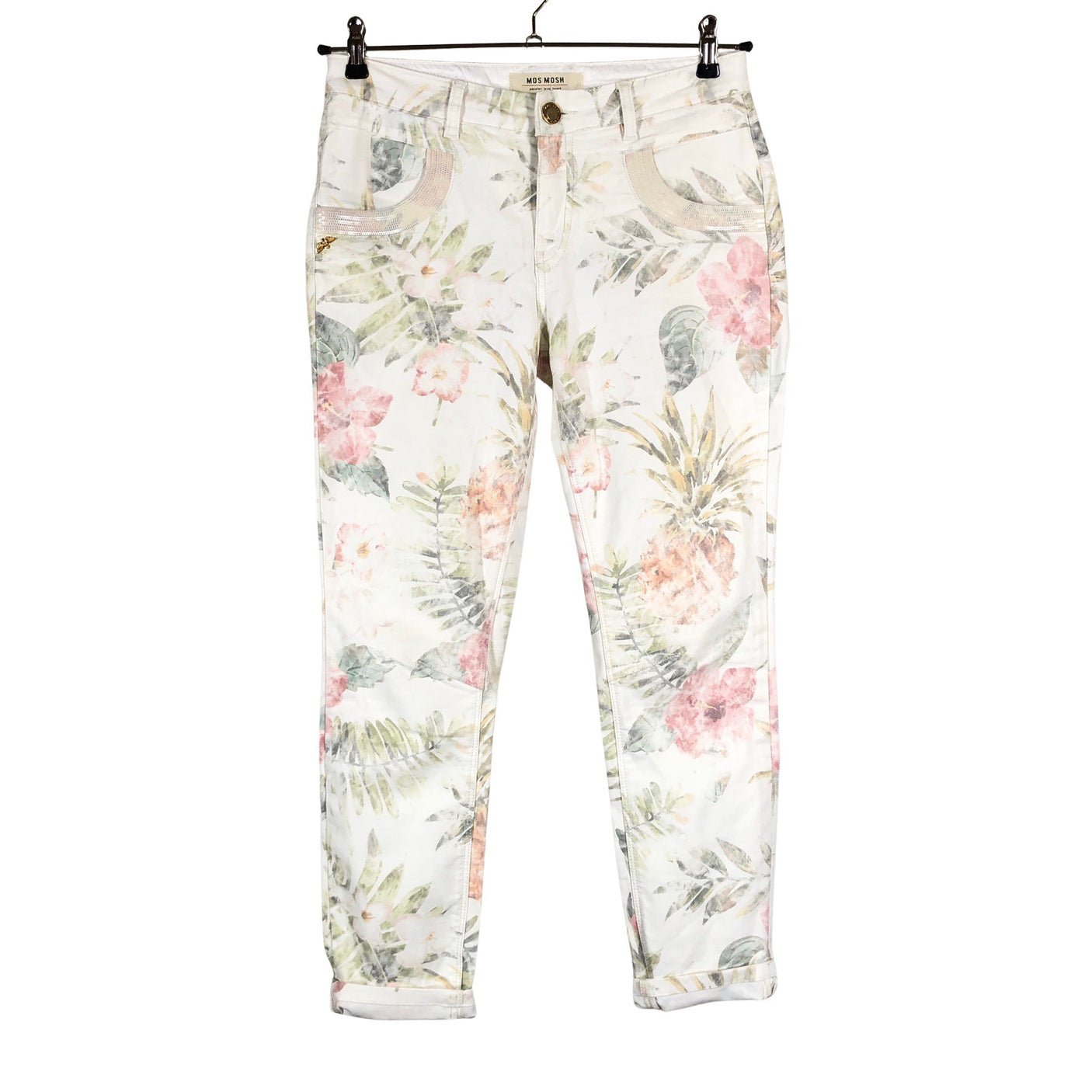 Unisex Mos Mosh - Teksad, suurus W28 - Looduslik valge (1)