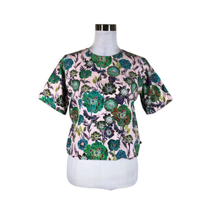 Unisex Vimma - Lühikeste käistega pluus, suurus 36 - Heleroosa (1)
